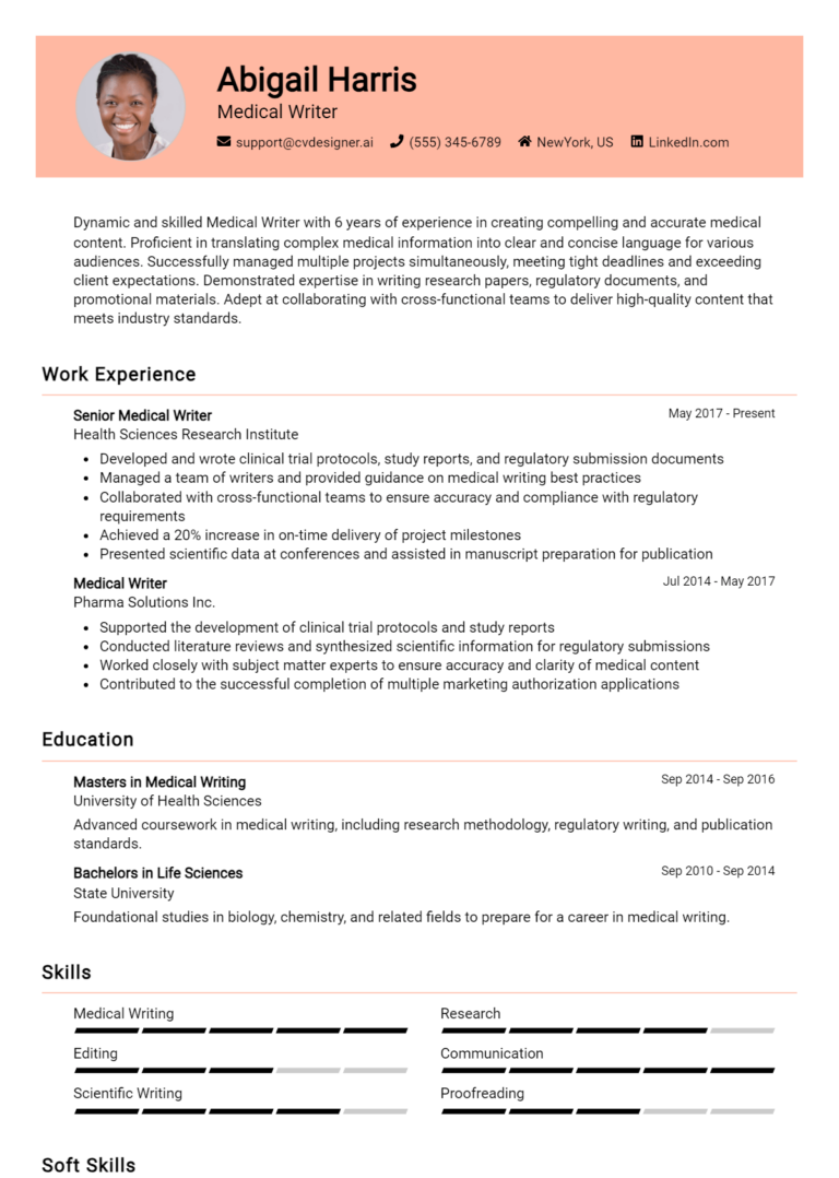 Medical Doctor Resume Examples For Samples Best Practices