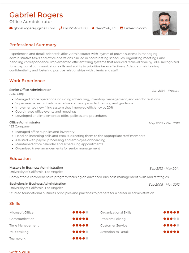 Dynamic CV Template