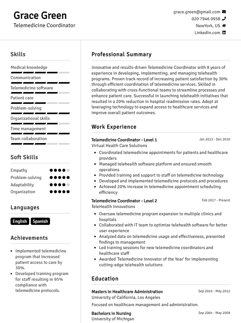 Innovative CV Template
