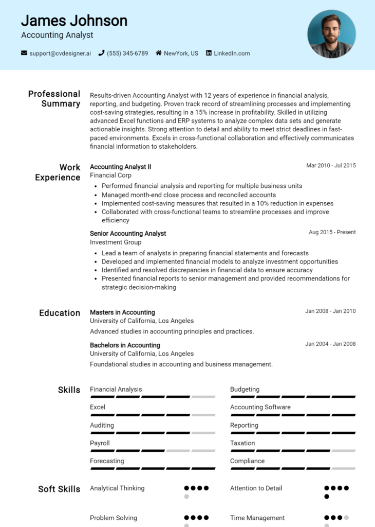 12 Accounting Assistant Resume Examples And Templates for 2024 ...