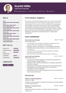 12 Agile Project Manager Resume - Agile Project Manager Resume Example 214x300 