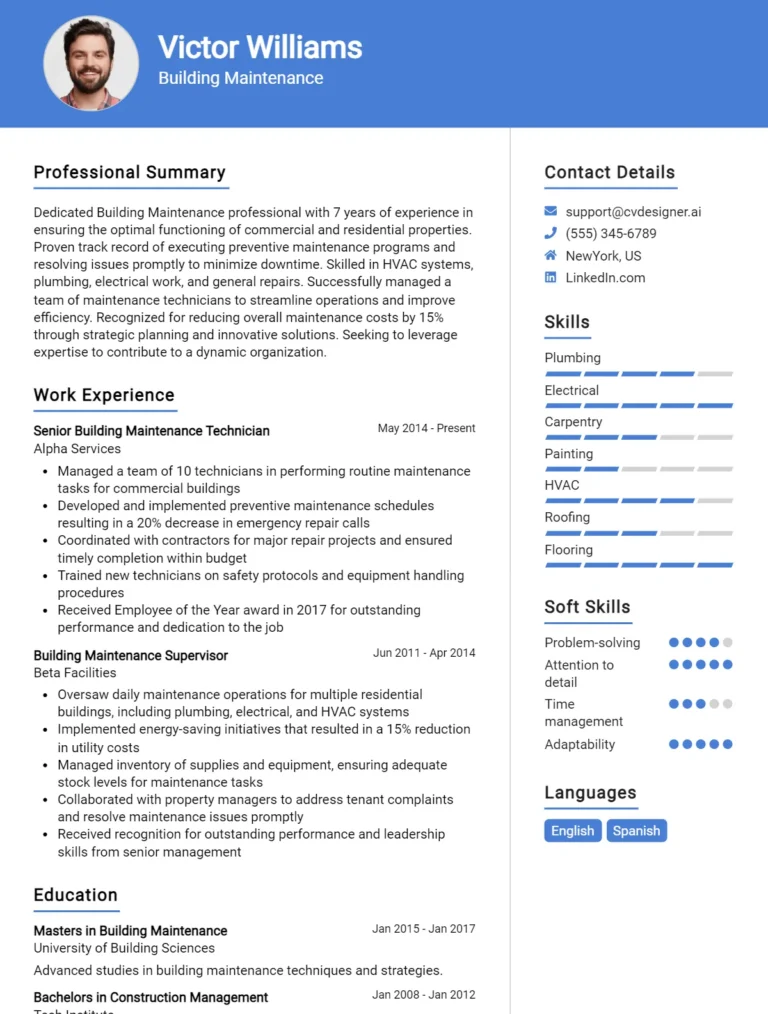 Dump Truck Driver CV Example For 2025: Tips to Stand Out