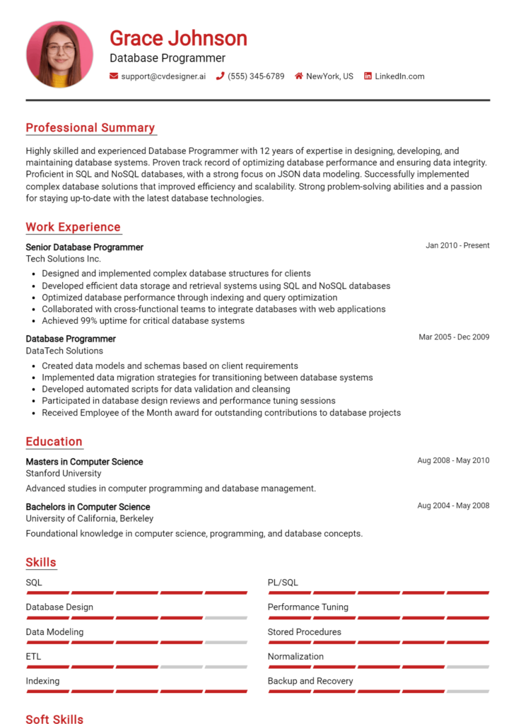 12 Programmer Resume Examples for 2024: Downloadable Templates ...