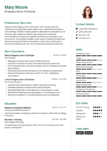 Emergency Room Technician Resume - Emergency Room Technician Resume Example 214x300