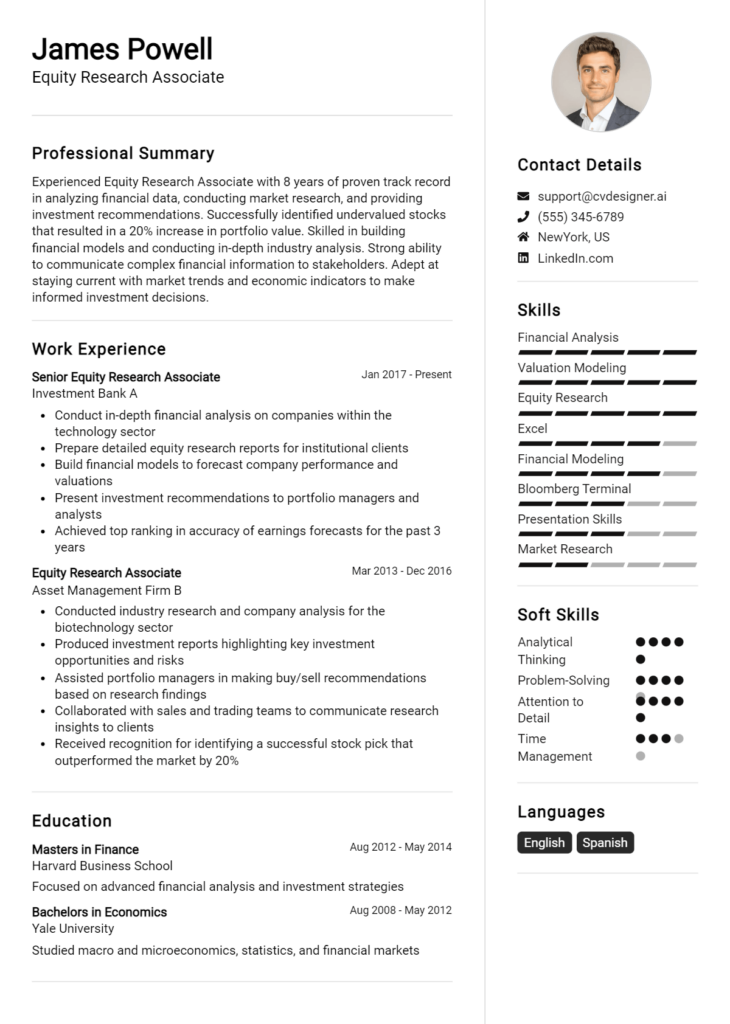 8 Associate Accountant Resume Examples And Templates for 2024 ...