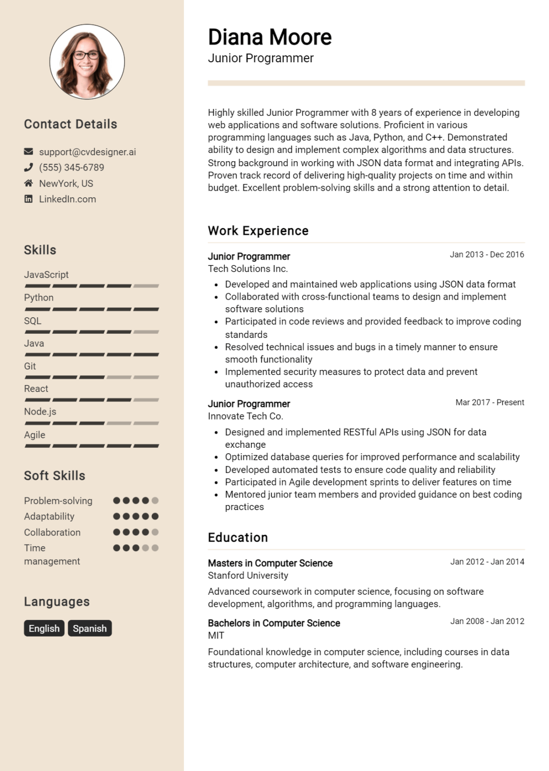 12 Programmer Resume Examples for 2024: Downloadable Templates ...