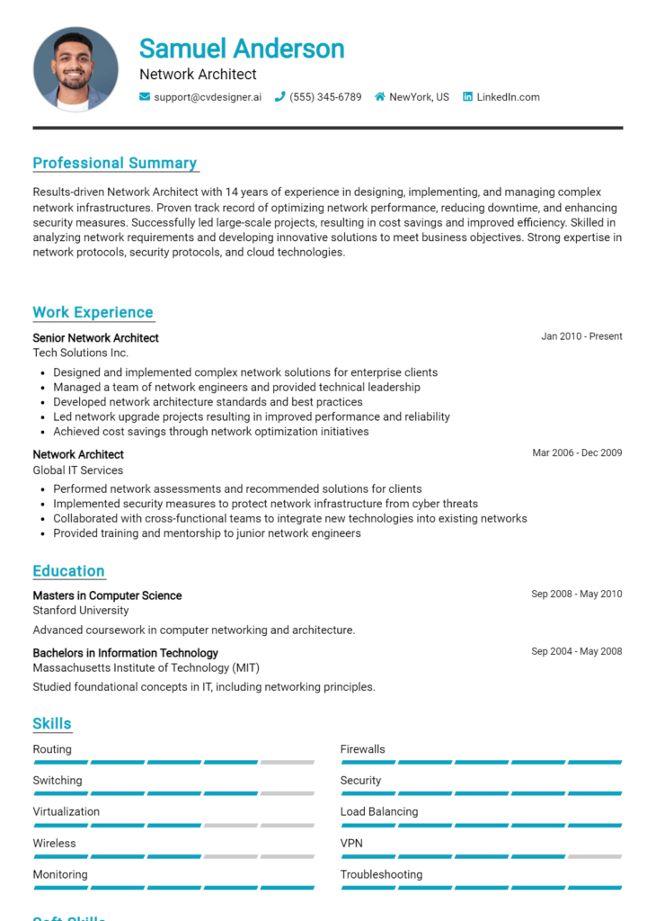 16 Information Architect Resume Examples And Templates for 2024 ...