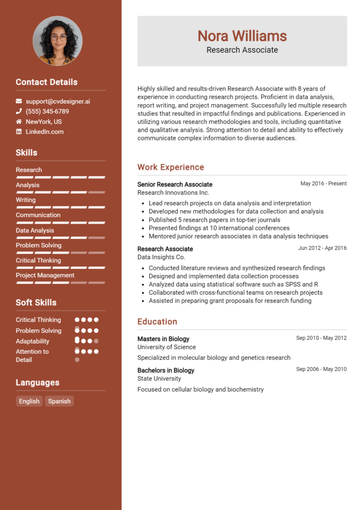 12 Clinical Research Associate Resume Examples & Templates for 2024 ...