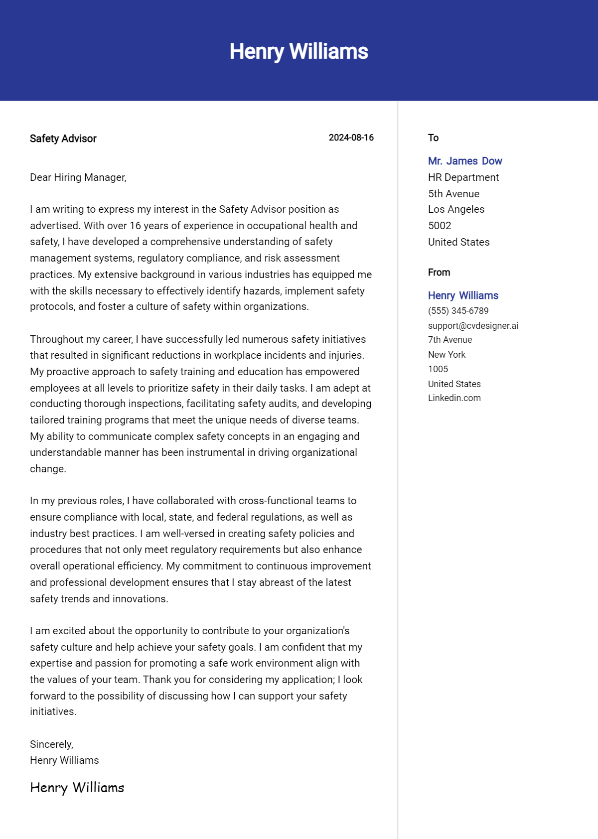 safety advisor cover letter example (1)
